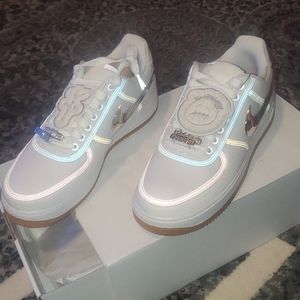 Travis Scott Air Force 1 - White
